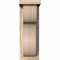 Ekena Millwork Carmel Smooth Corbel w/Backplate, Douglas Fir, 5 1/2"W x 8"D x 16"H COR06X08X16CAR01SDF - alternate 2